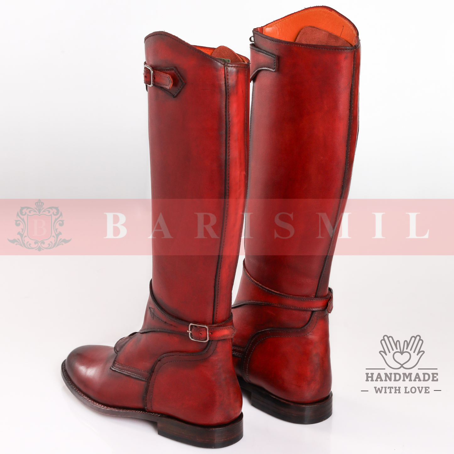 Oxblood Equestrian Riding Boots